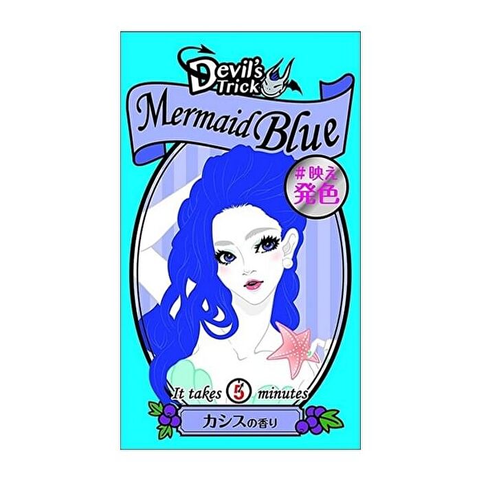 Devil\'s Trick Hair Color Treatment - Mermaid Blue - 25g