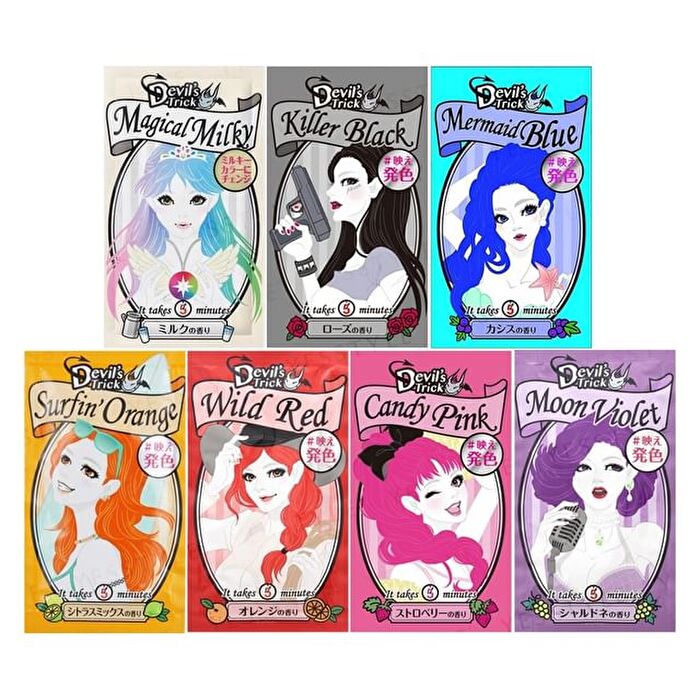 Devil\'s Trick Hair Color Treatment - Mermaid Blue - 25g
