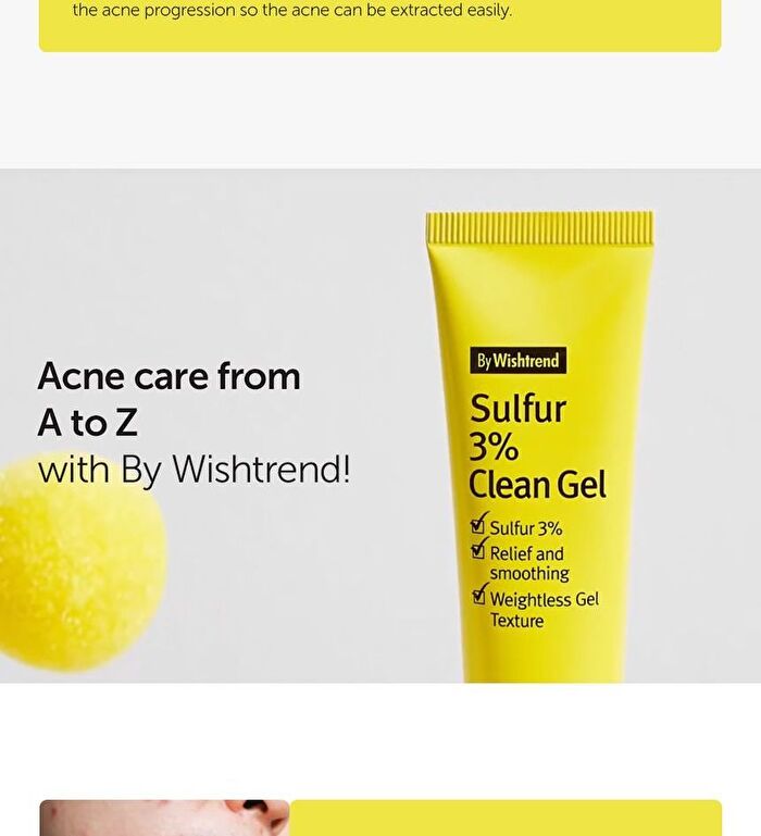 Sulfur 3% Clean Gel - 30g