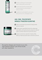 AHA, BHA, PHA 30 Days Miracle Truecica Clear Pad - 70 pcs