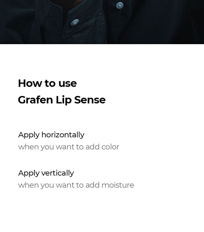 Grafen Triple Lip Lip Sense - 3.9g