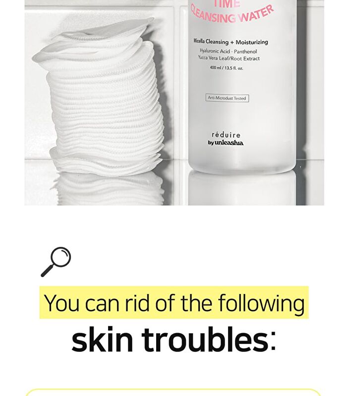 reduire Refreshing Time Cleansing Water - 400ml