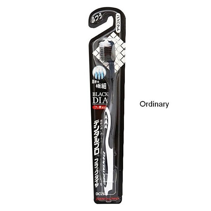 Dentalpro Black Diamond Ultra-Fine Toothbrush - 1 pc - Firmness