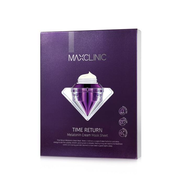 Maxclinic Time Return Melatonin Cream Mask Set - 28ml x 4 pcs