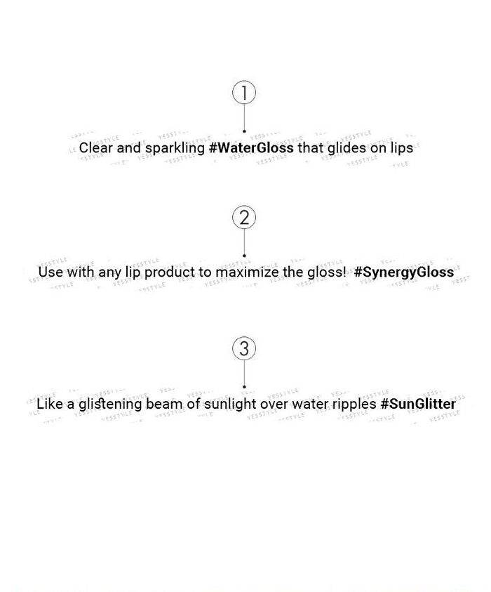 romand Glasting Water Gloss - 3 Colors - #00 Meteor Track
