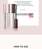 Mascara - 3 Types - Volume Curling
