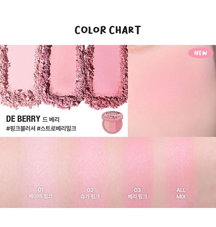 too cool for school Artclass By Rodin Blusher - 6 Types - De Ginger