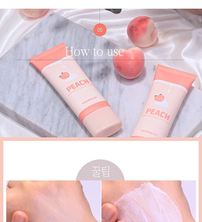 Coringco Peach Whipping Tone Up Cream - 50ml