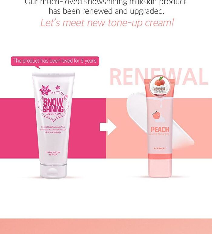 Coringco Peach Whipping Tone Up Cream - 50ml