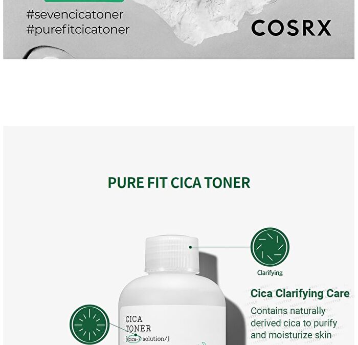 Cosrx Pure Fit Cica Toner - 150ml