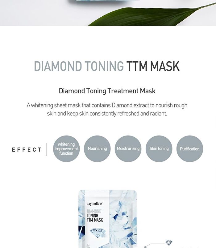 TTM Mask - 3 Types - #03 Diamond Toning