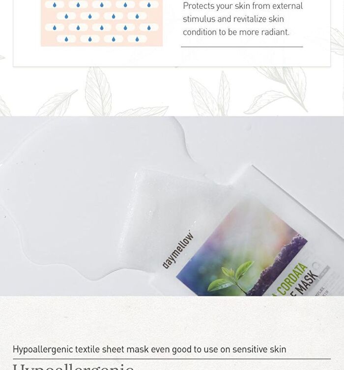 Real Ampoule Mask Set - 2 Types - #01 Houttuynia Cordata