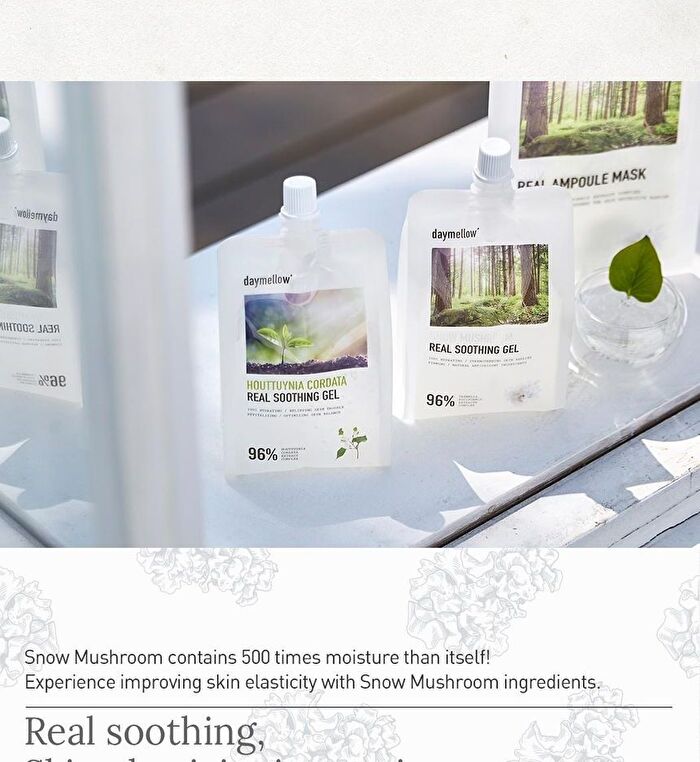 Real Soothing Gel - 2 Types - #01 Houttuynia Cordata