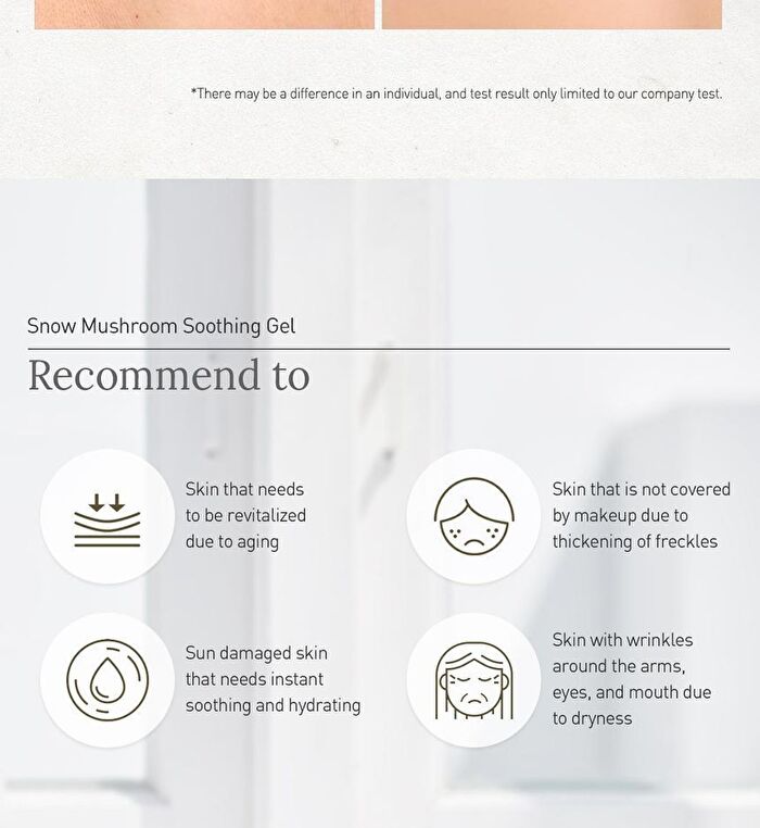Real Soothing Gel - 2 Types - #02 Snow Mushroom