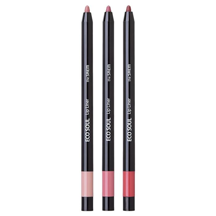 Eco Soul Lip Liner - 3 Colors - #PK01 Rose Garden