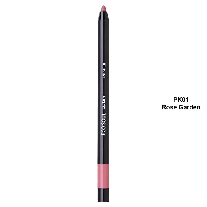 Eco Soul Lip Liner - 3 Colors - #PK01 Rose Garden