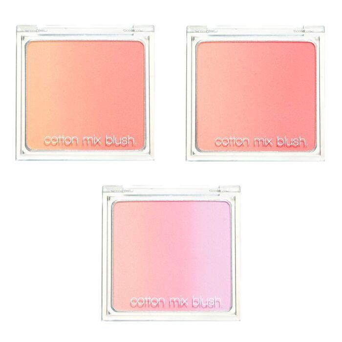 Cotton Mix Blusher - 3 Colors - #02 Melted Marshmallow