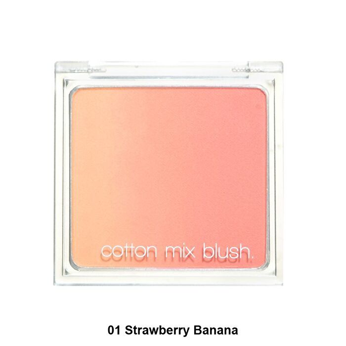 Cotton Mix Blusher - 3 Colors - #02 Melted Marshmallow