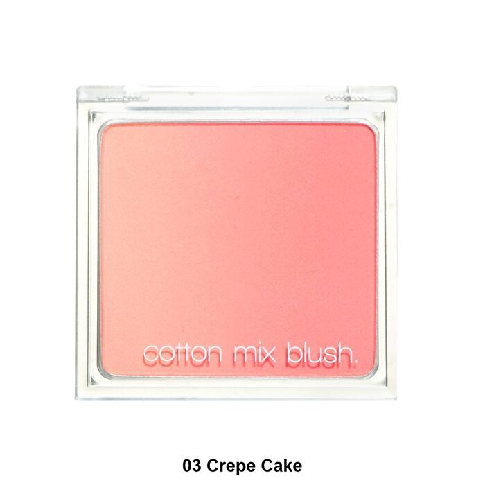 Cotton Mix Blusher - 3 Colors - #02 Melted Marshmallow