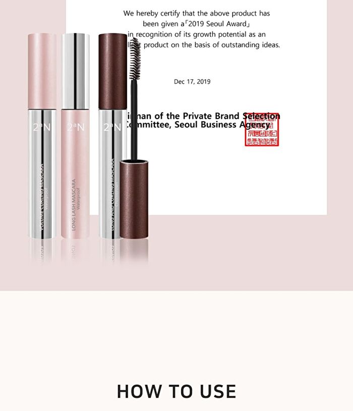 Mascara - 3 Types - Long & Curling