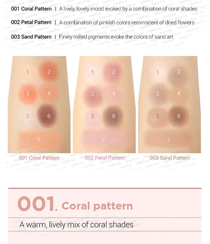 I\'m Meme Color Pattern Palette - 3 Colors - #002 Petal Pattern