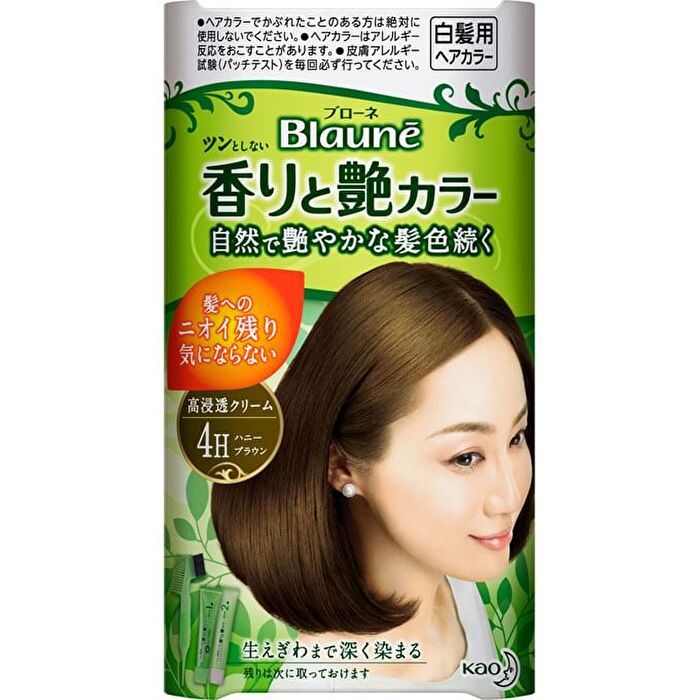 Blaune Aroma & Gloss Hair Color Cream - 6 Dark Brown