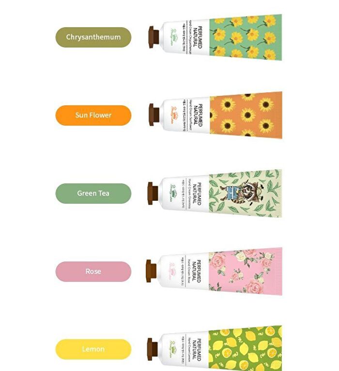 Natural Hand Cream - 15 Types - Lemon