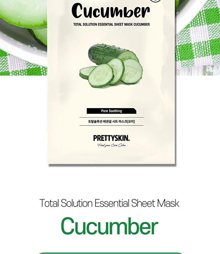 Total Solution Essential Sheet Mask - 21 Types - Houttuynia Cordata