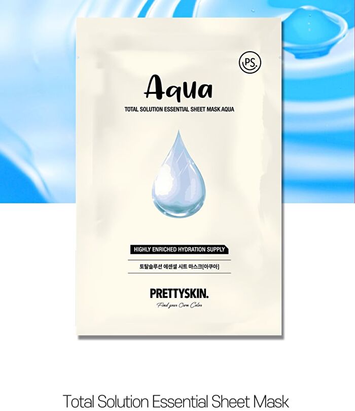 Total Solution Essential Sheet Mask - 21 Types - Cucumber