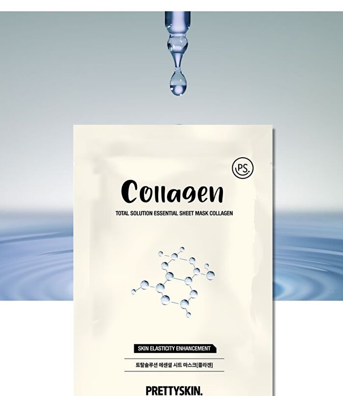 Total Solution Essential Sheet Mask - 21 Types - Pomegranate