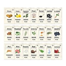Pretty skin Total Solution Essential Sheet Mask - 21 Types - Blueberry