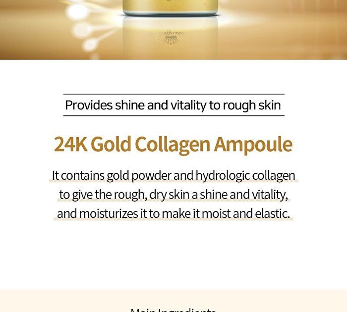 24K Gold Collagen Ampoule - 50ml