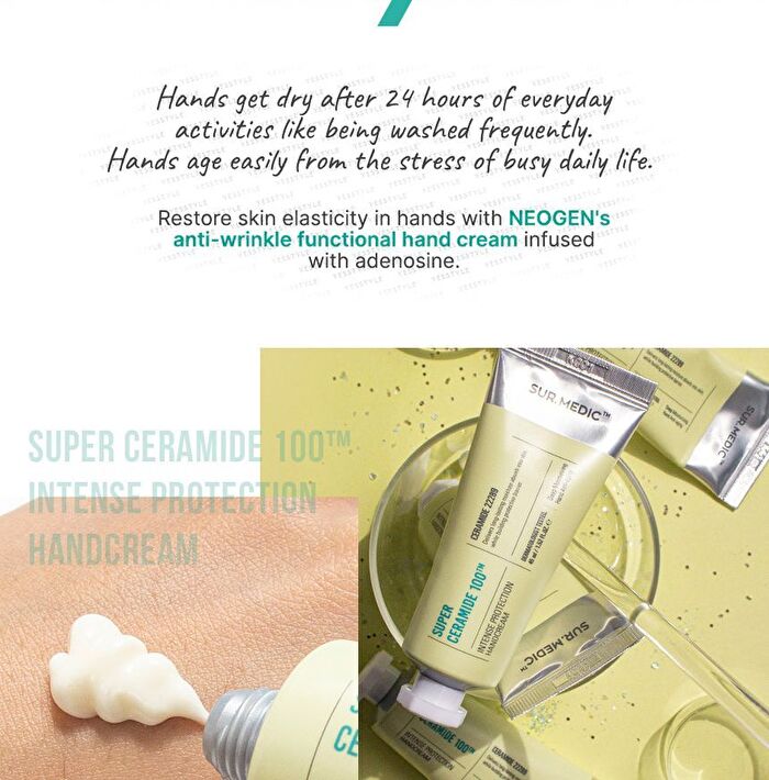 Surmedic Super Ceramide 100TM Intense Protection Hand Cream - 45ml