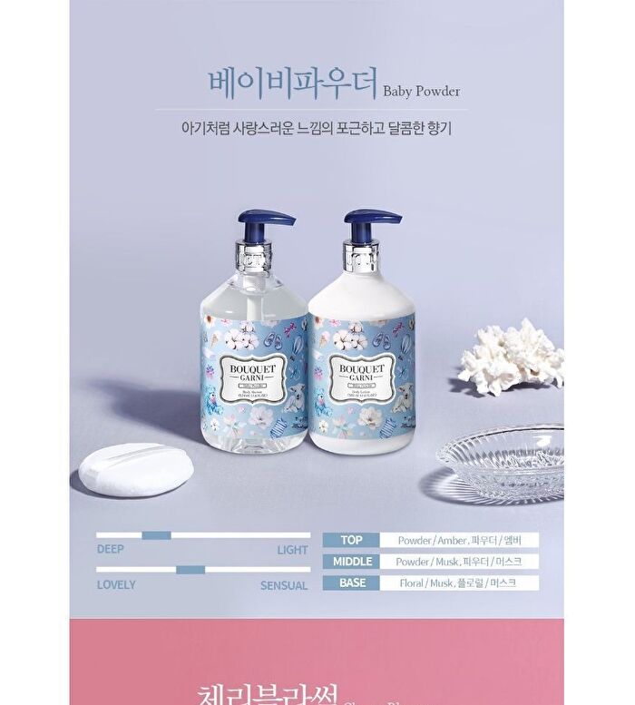 Bouquet Garni Body Lotion - 8 Types - 520ml - Vanilla Musk