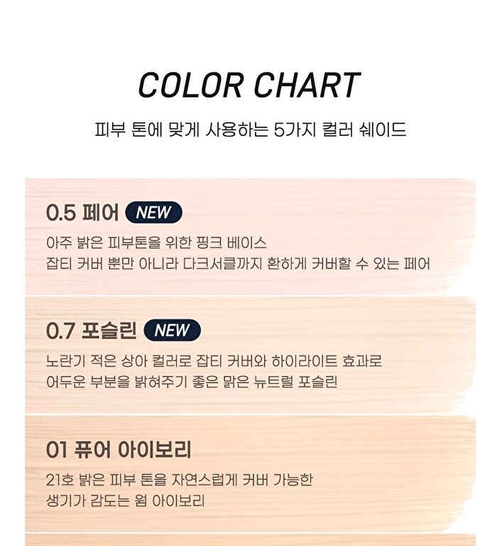 peripera Double Longwear Cover Concealer - 5 Colors - #02 Natural Beige