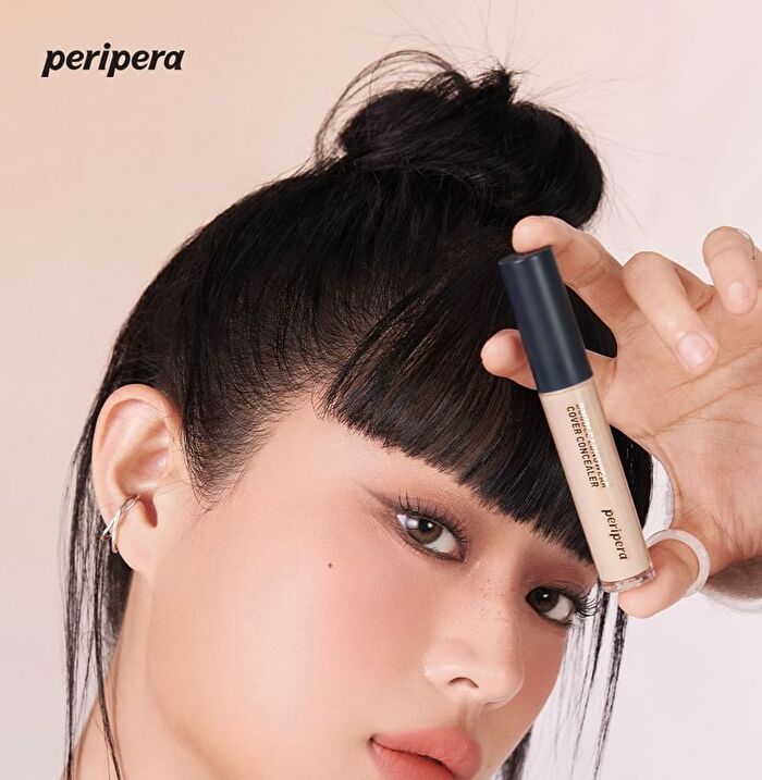 peripera Double Longwear Cover Concealer - 5 Colors - #02 Natural Beige