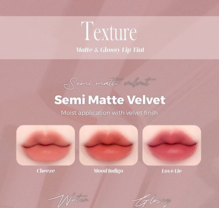 Blessed Moon Fluffy Lip Tint - 7 Colors - #01 Cheeze