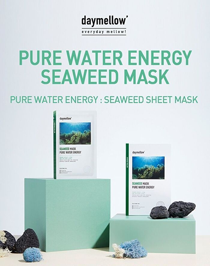 Pure Water Energy Mask Set - 3 Types - #01 Seaweed