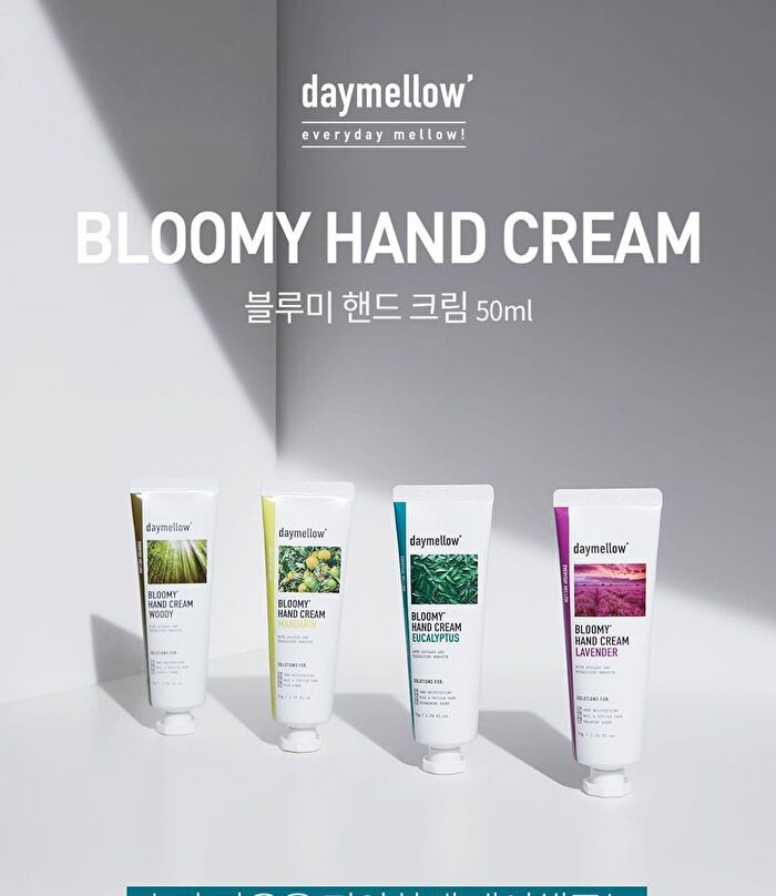 Bloomy Hand Cream - 4 Types - #01 Mandarin