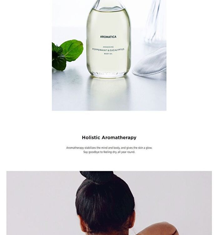 Aromatica Awakening Body Oil Peppermint & Eucalyptus - 100ml
