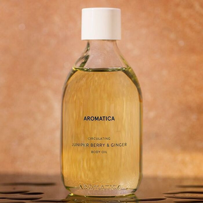 Aromatica Circulating Body Oil Juniper Berry & Ginger - 100ml