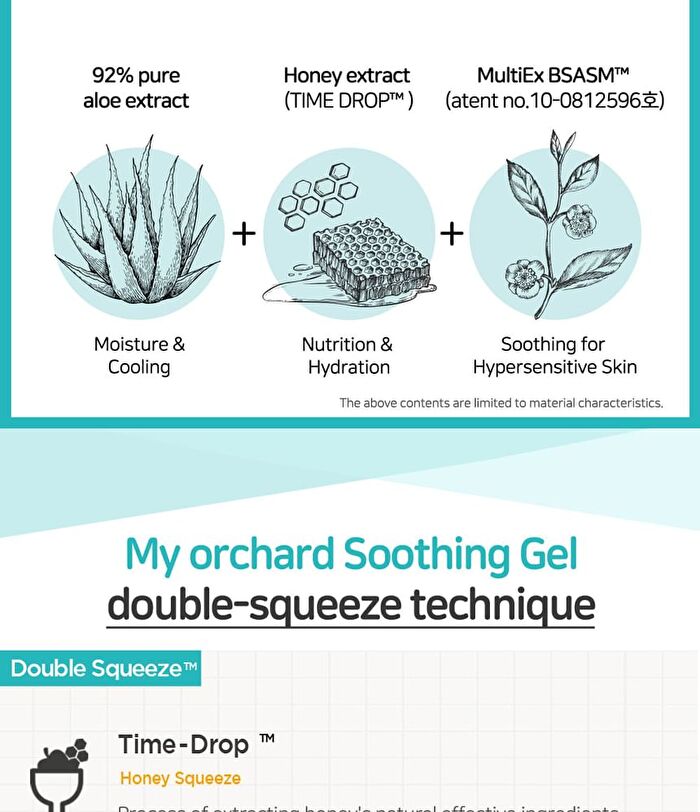 My Orchard Real Soothing Gel - 3 Types - Aloe