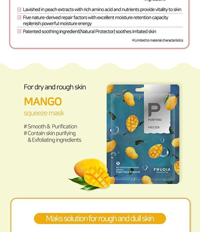My Orchard Squeeze Mask Set - 9 Types - Nutrition Ampoule - Shea Butter