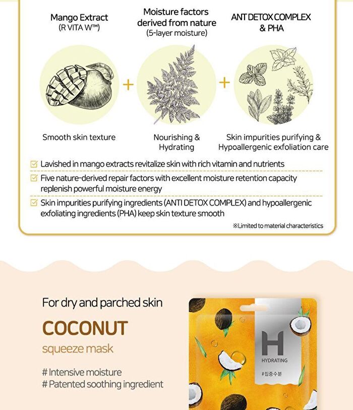 My Orchard Squeeze Mask Set - 9 Types - Nutrition Ampoule - Shea Butter