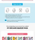 My Orchard Squeeze Mask Set - 9 Types - Nutrition Ampoule - Shea Butter