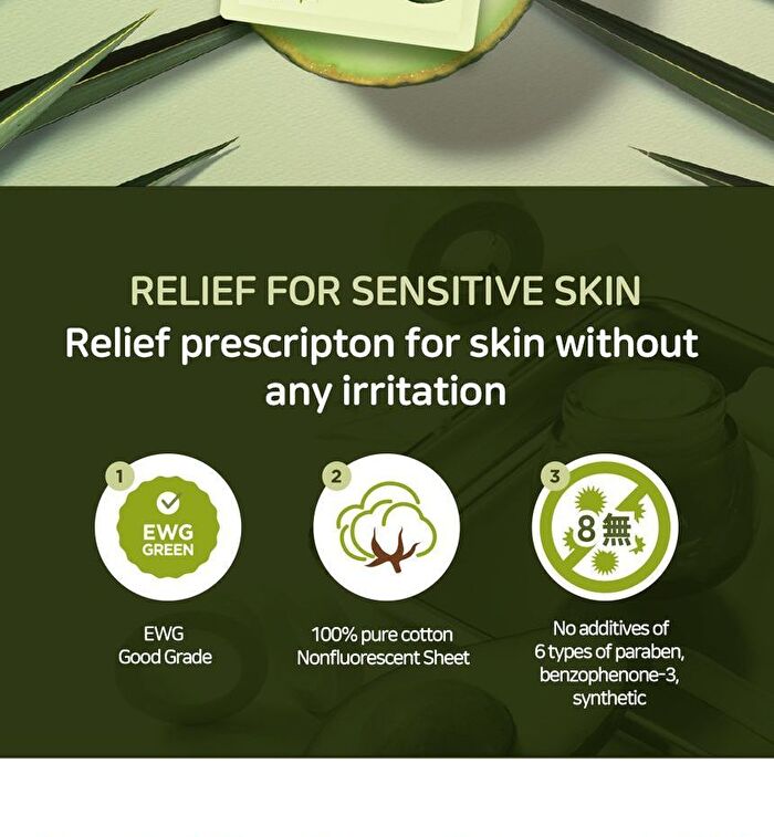 Avocado Relief Mask Set - 20ml x 10 sheets