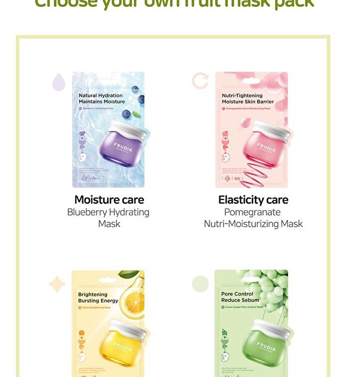 Avocado Relief Mask Set - 20ml x 10 sheets