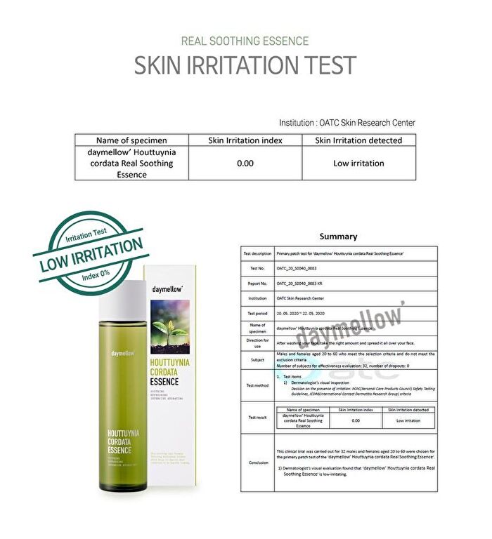 Houttuynia Cordata Real Soothing Essence - 150ml