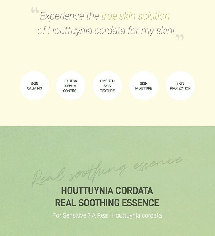 Houttuynia Cordata Real Soothing Essence - 150ml