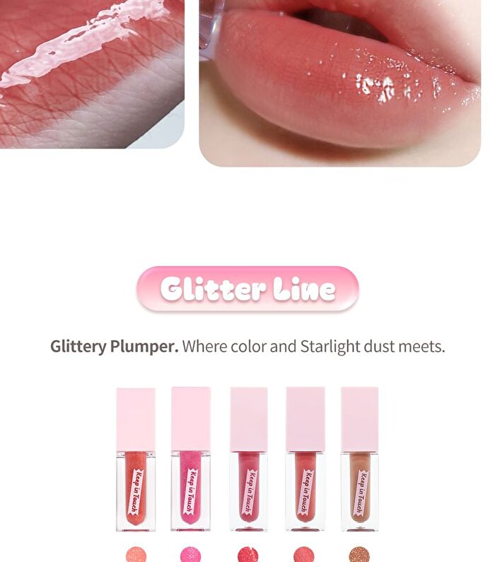 Jelly Lip Plumper Tint - 15 Colors - #P01 Sparkling Champange